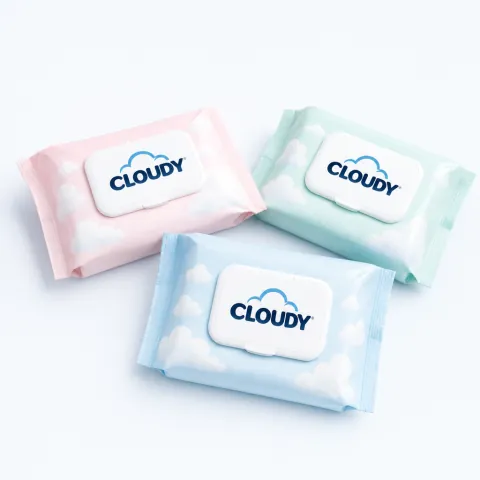 Cloudy Baby Wipes